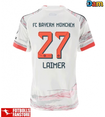 Bayern Munich Konrad Laimer #27 Bortatröja Dam 2025-26 Kortärmad